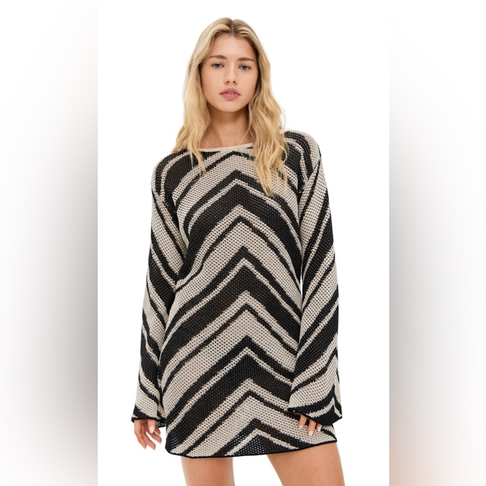 SEVEN WONDERS Mazie Mini Dress Black Multi, Size M - Picture 2 of 16